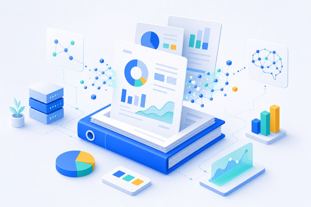 Financiële rapporten genereren via een AI-assistent op basis van je boekhouding