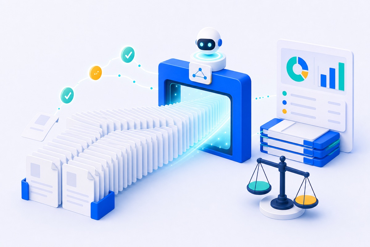 Hoe AI 500+ facturen tegelijk analyseert in Exact Online